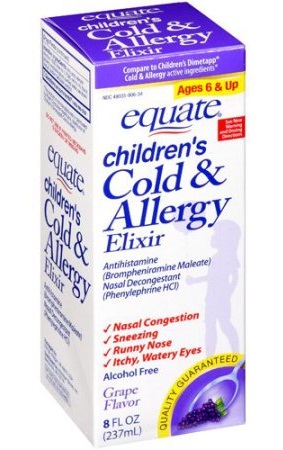 Equate Children s Cold and Allergy Syrup