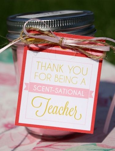 Kvapas Candle Gift For The Teacher