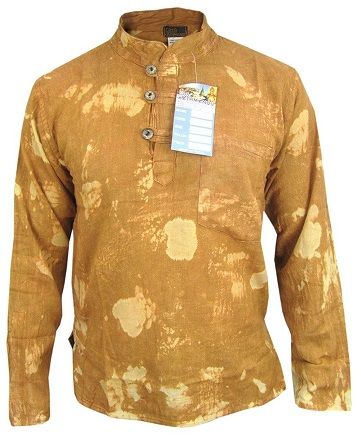 Kislina wash Golden Shirt for men