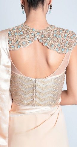 Corset Blouse with Embroidery