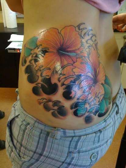 Hibiscus Tattoo 3