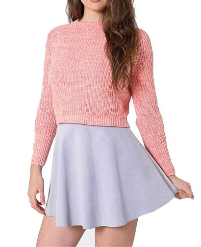 Knitted Winter Crop Top