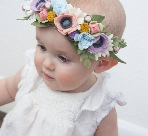 15 Gyönyörű és aranyos baba fejpánt design Stílusok az életben