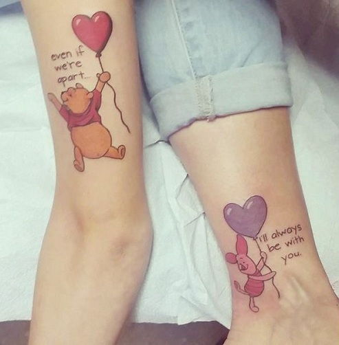 15 Heart Touching Mother Daughter Tattoos - Sacred Mother Daughter Tattoo Design