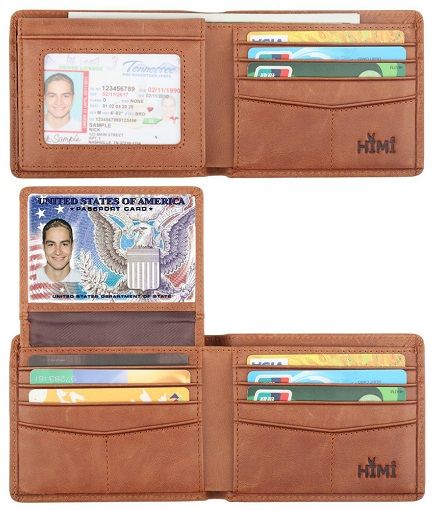 Valódi Leather Wallet