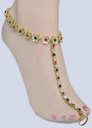 colourful-toe-ring-anklet