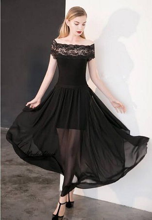 15 Latest and Attractive Black Frocks for Women in Fashion | Styles At Life