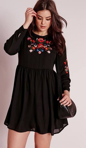 15 Latest and Attractive Black Frocks for Women in Fashion | Styles At Life