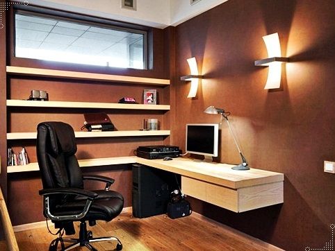 Compact Small Office Interiors