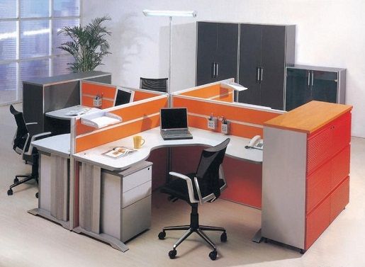 Partitioned Small Office Design