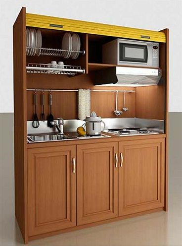 Mini Kitchen Cupboard Design