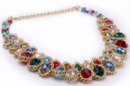 golden-chain-knotted-with-colourful-beads13