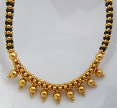 fekete-arany-gyöngyös-mangalsutra-necklace8