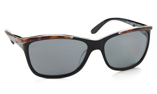 Leopard Print Black Polarized Sunglasses