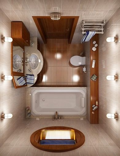 Kompaktno luxury Bathroom