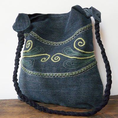 Handmade Denim Bag
