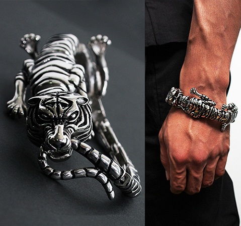 bracelets for men - tiger line bracelets