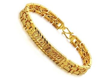 Men's Bracelets in Gold