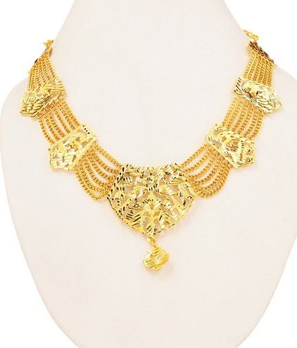 zlato plated necklace