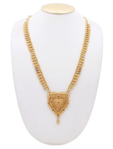 Tanek attractive gold plated necklace