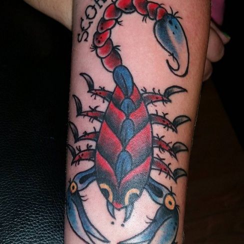 Škorpijon Tattoo Designs 15