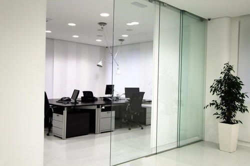 Transparent Glass Office Cabins