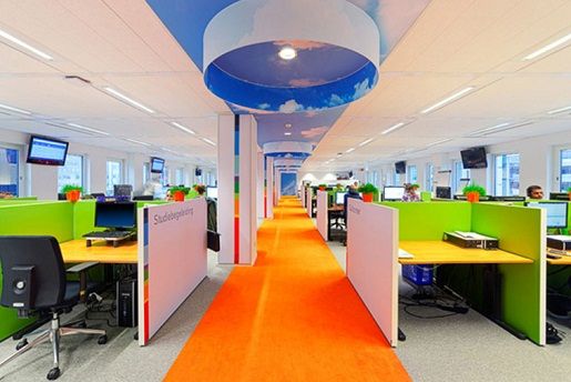Vibrant Looking Office Cabins