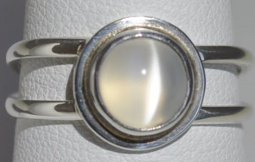 Macskaszem moonstone Ring