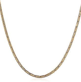 Twisted Gold-Sterling Silver Necklace