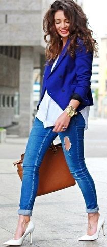 Stylish Blue Blazer