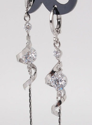 Designer dangle earrings