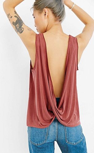 The Sporty Backless Top