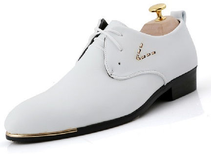 Oxford Men White Shoes