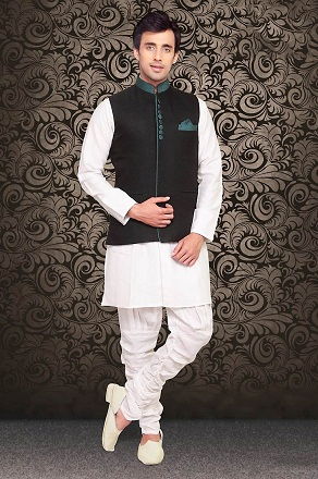 15 A legújabb fehér kurta pizsama design a férfiak számára a divatban Stílusok az életben