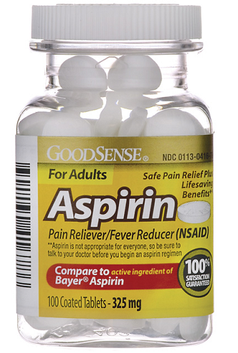 Aspirinas For Adult's Fever