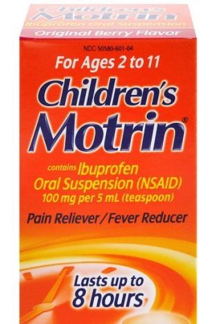 Vaikų Motrin Medicine For Fever