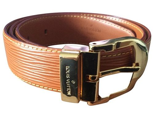 De lemn Design Leather Belt