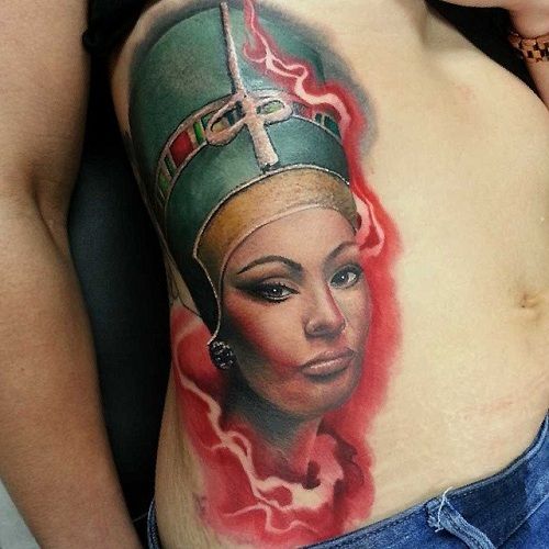 Luminos Egyptian Queen Tattoo Design
