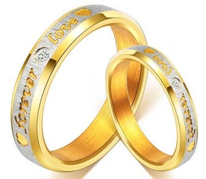 Aur Couples Rings