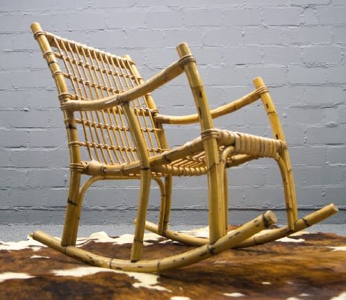 Rocking Bamboo Chairs
