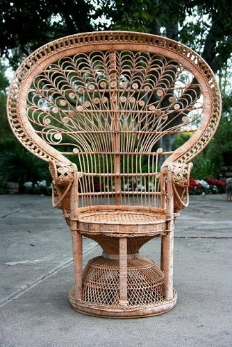 Peacock Split Bamboo Chair