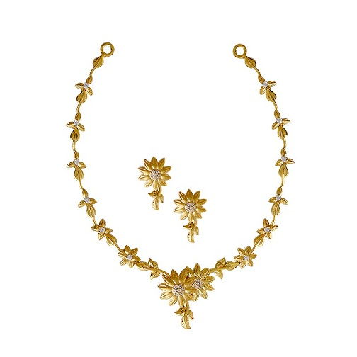 Margaretă Flower Necklace Design