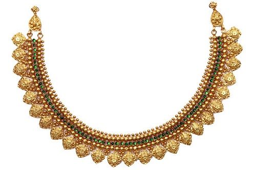 Sud Indian Gold Necklace in 30Gms
