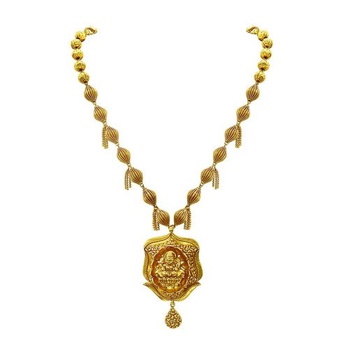 Galben Gold Temple Necklace