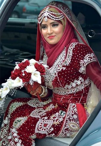 Azije Style Wedding Hijab