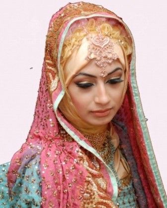 arabsko Wedding Hijab