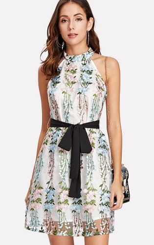 15 New and Trendy Halter Dress for Ladies with Images | Styles At Life