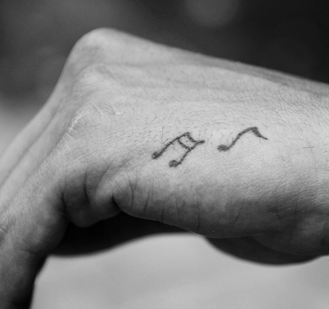 Muzical Tattoo For Guys