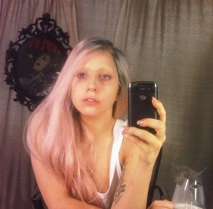 Hölgy Gaga without makeup10