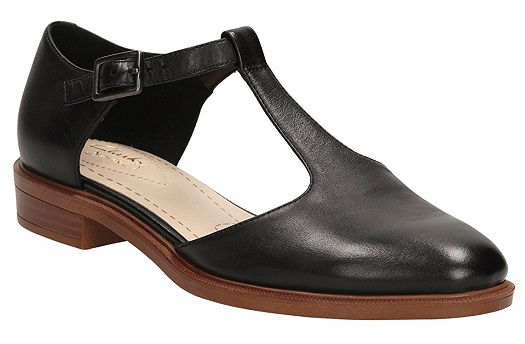 Black Casual T style Shoes for Women